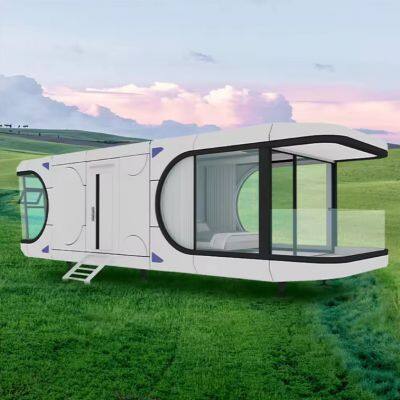Custom Space Capsule Container House Prefab Capsule House Capsule House Hotel