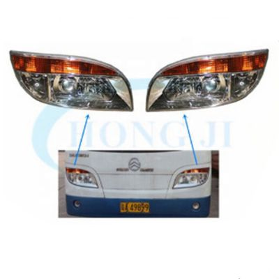 Made in china auto parts lighting system 5-0011R 12v 24v bus head light for Golden Dragon Kinglong bus led lights 24v for buses