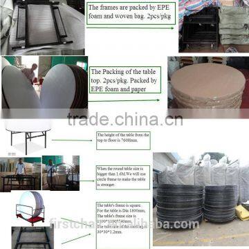 Wooden Folding Modern Dining Tables for Restaurant photo-6