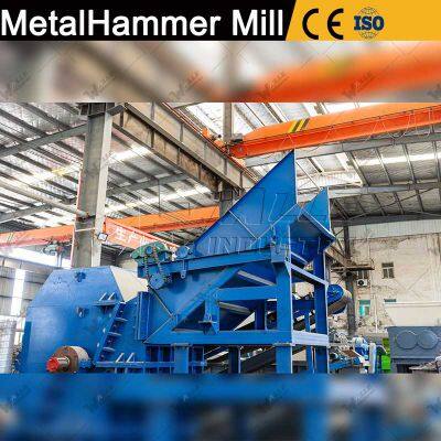 Mini Copper Crusher Car Body Shredding Aluminum Can Shredder Metal Recycling Plant