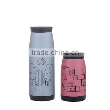 Popular cute Stainless steel thermos office flask