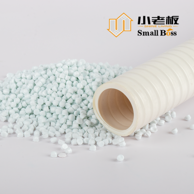 Soft and Hard PVC Granules Compound for PVC Flexible Corrugated Conduit Pipe photo-2