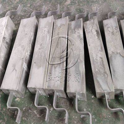 21.5kg High-temperature-resistant Aluminum Sacrificial Anode, Single Iron Leg Welded Aluminum Alloy Sacrificial Anode for Liquid Tanks photo-2