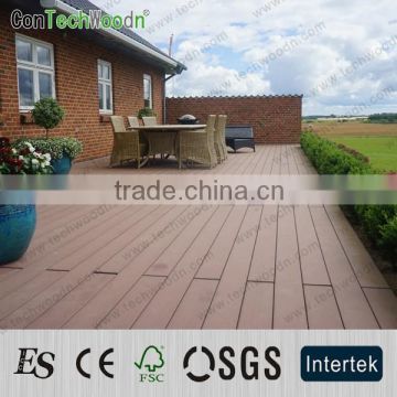 Eco-friendly material wood and plastic composite flooring