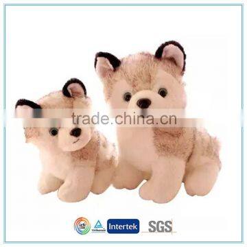 CE/ASTM standard realistic plush malamute puppy toy