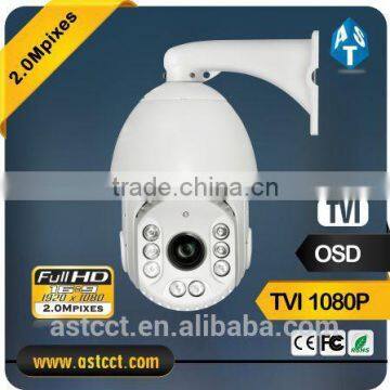 2.0 MP TVI Camera IR PTZ 27X zoom/pan/tilt 120 Meter Outdoor Camera TVI IR High Speed Dome Camera support ip66 with 100% Metal