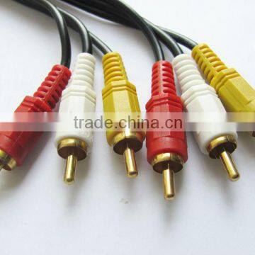 Cable Wholesale 3 RCA Male / 3 RCA Male Audio / Video Cable