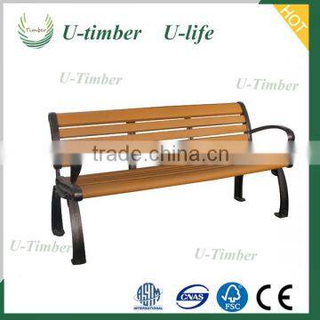 WPC Bench in Garden for outdoor/WPC composite bench