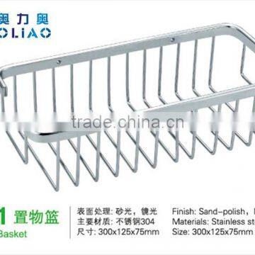 High quality good price stainless steel wholesale wicker baskets of hanging basket