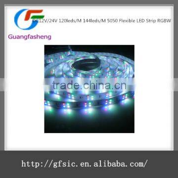 DC12V/24V 120leds/M 144leds/M 5050 Flexible LED Strip RGBW