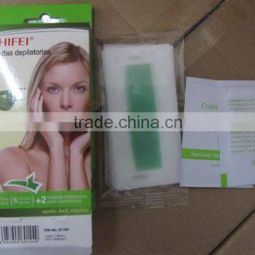 Shifei Spanish hair removal ready to use Facial wax strips