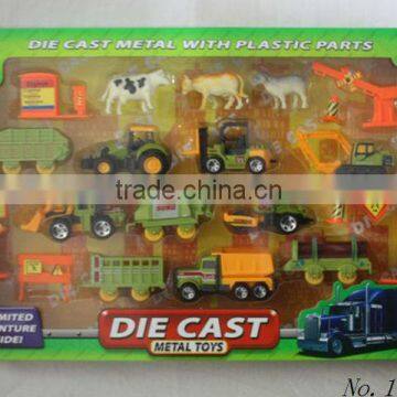 New kid toy, Diecast Farm Cars Set,baby toy