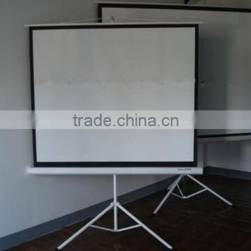 BW Cheap Factory Price 120" Floor Projection Screen/Tripod Projector Screen