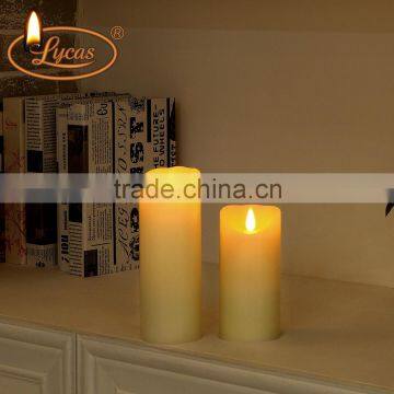 Home decoration Battery Operated Moving flame Flickering led Candle