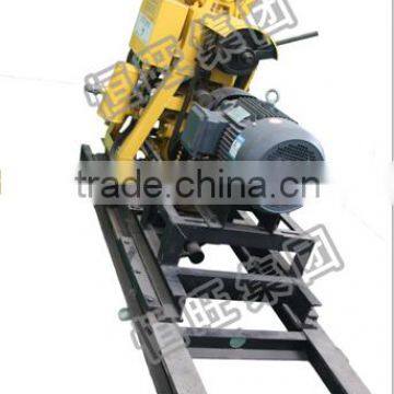 Water Well Drilling Rig Working With Air Compressor