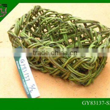 cheap green square bulk wicker basket