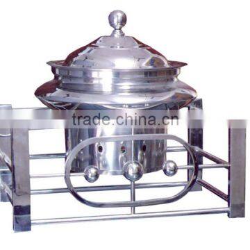 Steel Cheffing Dish, Wedding & Party utensils, food serving dish, hot keeping dish, Catering item, Hotel & Restaurant utensils