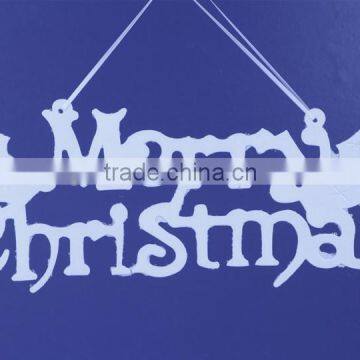 Merry Christmas hanging decoration letters ornament