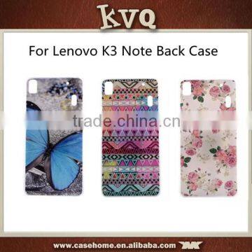 Ultra thin Hard cartoon flower PC shell Case skin Cover For Lenovo K3 NOTE A7000