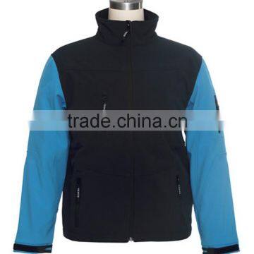 Men executive soft-shell fleece jacket