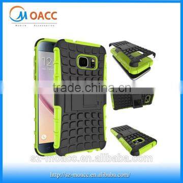 TPU PC combo case cover for samsung galaxy s7 with kickstand,for samsung galaxy s7 shockproof case