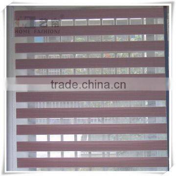 Yilian 2015 Best Price Motorized Zebra Double Roller Blinds