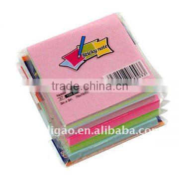Color Removable Shaped Super Sticky Notes for Office Stationery