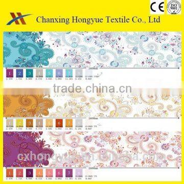 microfiber printed fabric for curtain,sofa,bed sheets with many designs