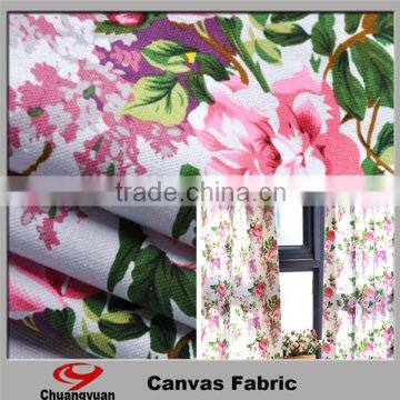 Wholesale Textile Plain Canvas Painting Curtain Fabric Factory China For Furnishing