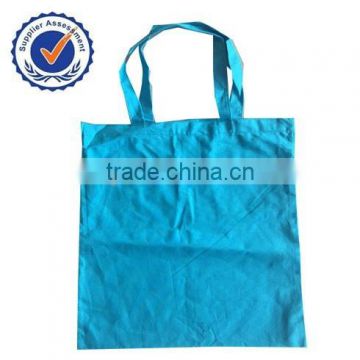 blue cotton bag