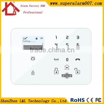 GSM wireless home burglar security alarm system Manufacturers alarm detection wireless