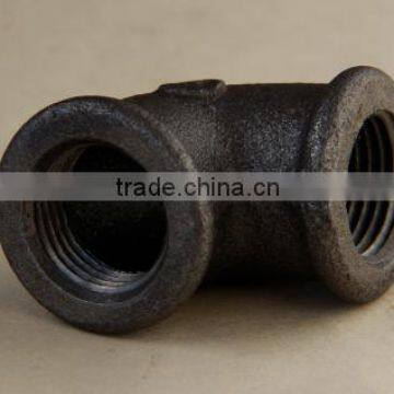 Black Malleable Cast Iron Pipe Fittings 90degree Beaded Pipe Fitting Elbow photo-5