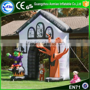 Giant inflatables haunted house arch inflatable halloween for sale