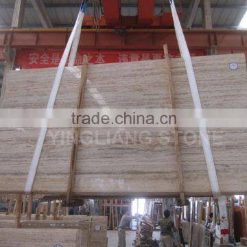 Natural Marble Roman Silver Travertine Slab photo-2