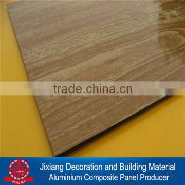 Aluminum plastic panel wooden unbroken wood sheets facade