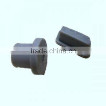 Gray silicone buttons rubber keys with customized design