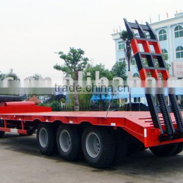 LOW FLAT SEMI-TRAILER