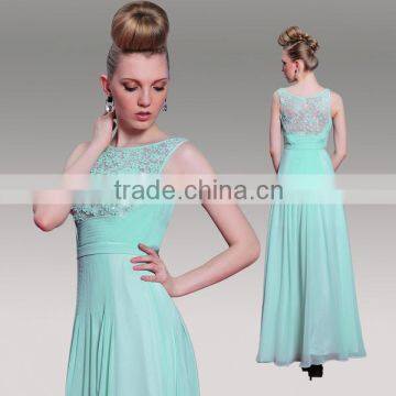 vestidos de fiesta 2016 custom made chiffon beaded free long green prom dress