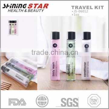 JS-06012 China small promotion gift travel spa kit for airplane