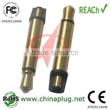 Gold high quality audio plug 3.5mm mono audio jack