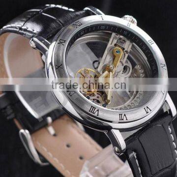 Luxury watch full-automatic Tourbillon hollow out mechanical watch