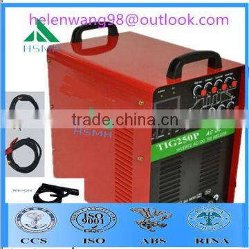 tig welder/ inverter welder/welder machine/arc welder/ AC/ DC TIG 250 P