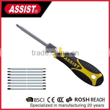 6-in-1 pen shaped pocket screwdriver/multi-function screwdriver