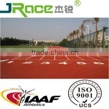 synthetic rubber running track surface material