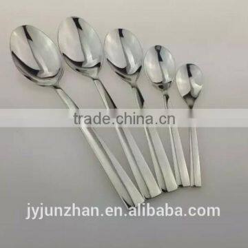 Factory directly selling stainless steel spoon fork sets with perfect handle design