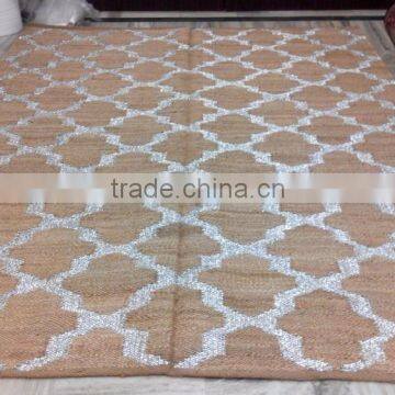 Jute Hemp Metallic Rugs