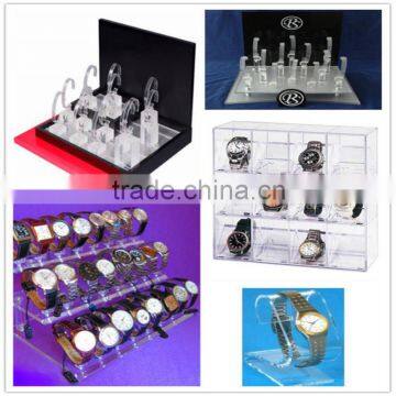 various acrylic wrist watch display rack