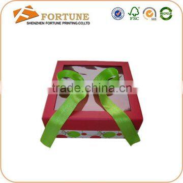 Cheap Wholesale Alibaba Bady Gift Box Design, A Gift Box With Cherry Pattern