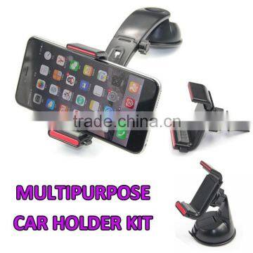 2015 newest adjustable 360 degree cell phone Car Dashboard Air Vent Mount Holder for 3.5-5.5inch smartphone/GPS/PDA