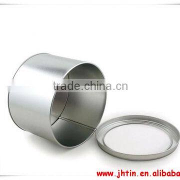 China alibaba tin box with hinge,silver tin,smoking accessories